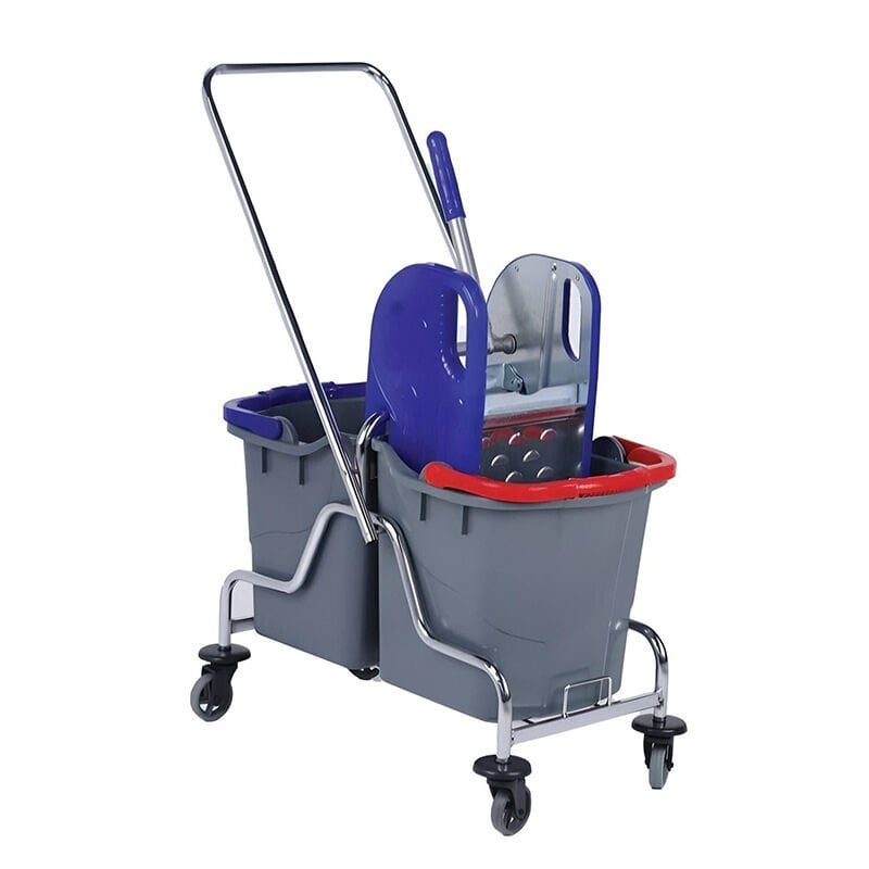 METAL GÖVDELİ TEMİZLİK ARABASI