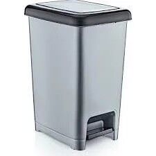 Çöp Kovası Endüstriyel Kare Pedallı