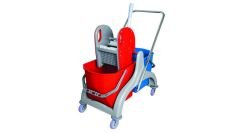 Çift Kovalı Temizlik Seti Plastik Presli