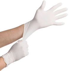Eldiven Lateks Pudrasız M 100lü BEYAZ