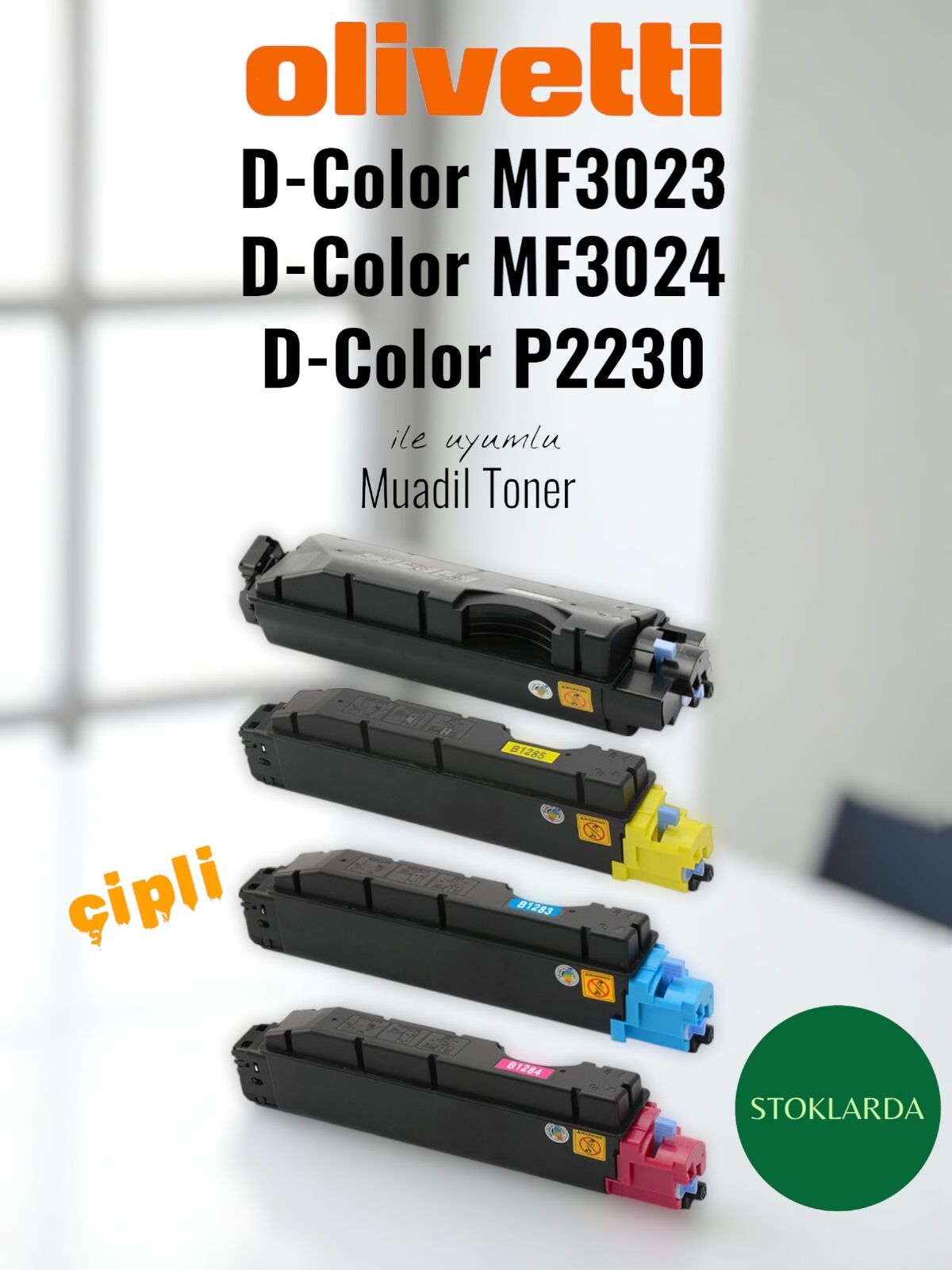 Muadil Olivetti Toner Siyah
